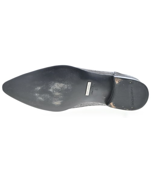 DOLCE&GABBANA（ドルチェアンドガッバーナ）ビジネス・ドレスシューズ シルバー サイズ:UK8(26.5cm位) メンズ/2200699066709