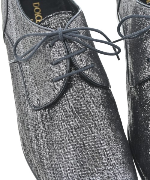 DOLCE&GABBANA（ドルチェアンドガッバーナ）ビジネス・ドレスシューズ シルバー サイズ:UK8(26.5cm位) メンズ/2200699066709