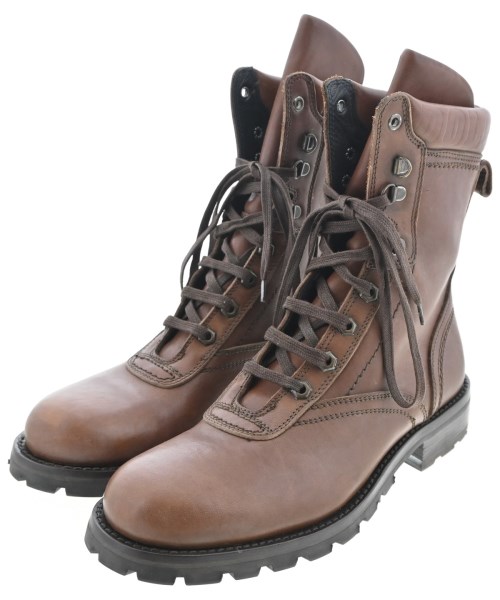 DOLCE&GABBANA(ドルチェアンドガッバーナ)ブーツ 茶 サイズ:UK6(24.5cm位)/2200699066792