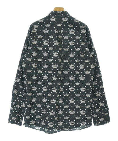 DOLCE&GABBANA（ドルチェアンドガッバーナ）カジュアルシャツ 黒 サイズ:16 1/2(XL位) メンズ/2200701351021