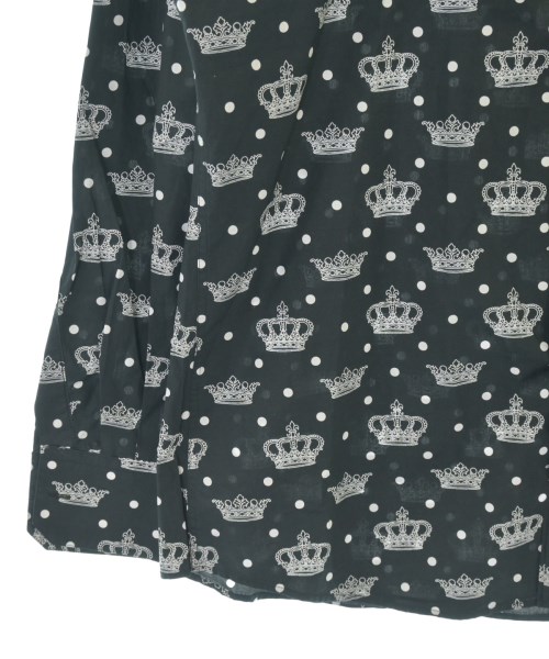 DOLCE&GABBANA（ドルチェアンドガッバーナ）カジュアルシャツ 黒 サイズ:16 1/2(XL位) メンズ/2200701351021
