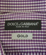 DOLCE&GABBANA（ドルチェアンドガッバーナ）カジュアルシャツ 紫 サイズ:40(L位) メンズ/2200701351069