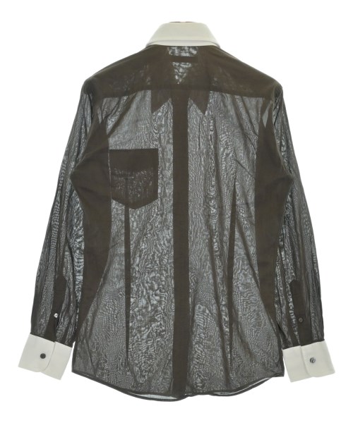 DOLCE&GABBANA（ドルチェアンドガッバーナ）カジュアルシャツ 茶 サイズ:40(L位) メンズ/2200701831042