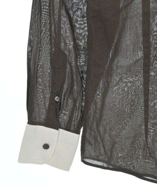 DOLCE&GABBANA（ドルチェアンドガッバーナ）カジュアルシャツ 茶 サイズ:40(L位) メンズ/2200701831042