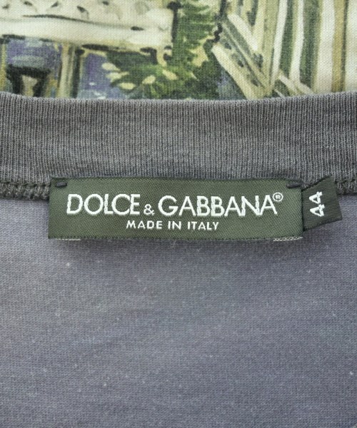 DOLCE&GABBANA（ドルチェアンドガッバーナ）Tシャツ・カットソー グレー サイズ:44(S位) メンズ/2200701831059