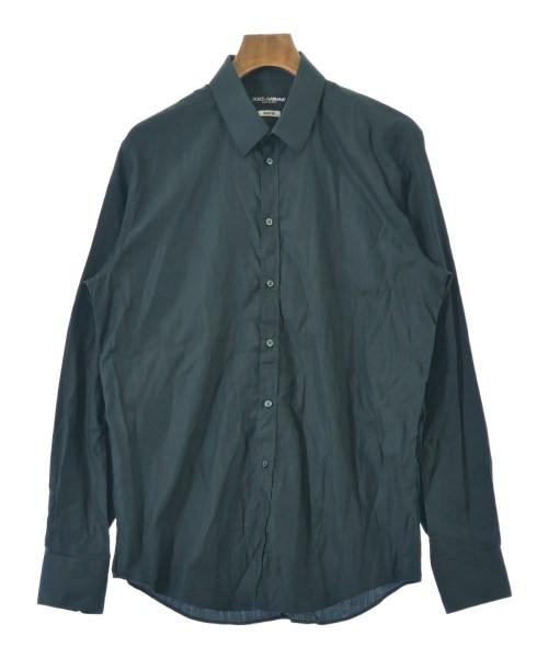 DOLCE&GABBANA(ドルチェアンドガッバーナ)カジュアルシャツ 緑 サイズ:16(L位)/2200644620031