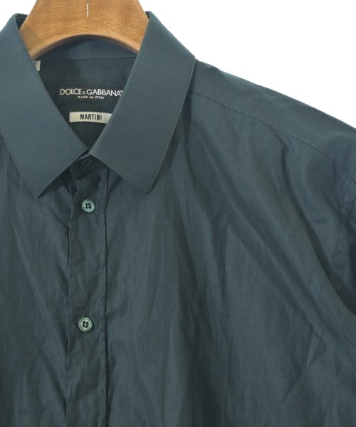 DOLCE&GABBANA（ドルチェアンドガッバーナ）カジュアルシャツ 緑 サイズ:16(L位) メンズ/2200644620031