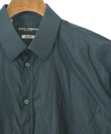 DOLCE&GABBANA（ドルチェアンドガッバーナ）カジュアルシャツ 緑 サイズ:16(L位) メンズ/2200644620031