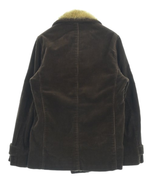 DOLCE&GABBANA（ドルチェアンドガッバーナ）ピーコート 茶 サイズ:48(L位) メンズ/2200654893067