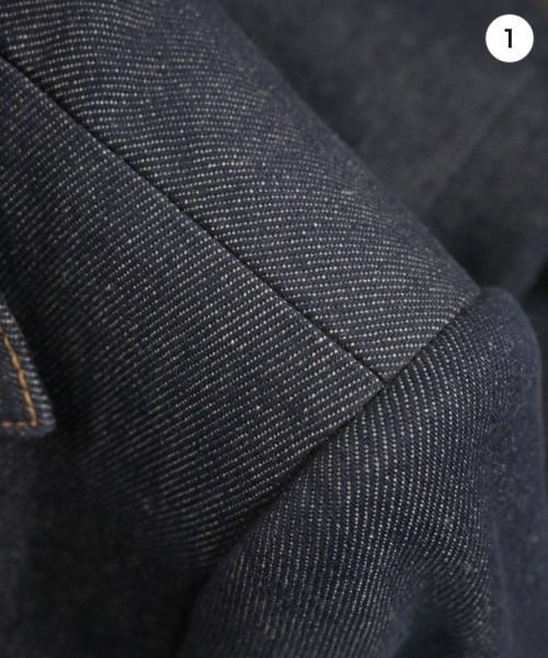 DOLCE&GABBANA（ドルチェアンドガッバーナ）カジュアルジャケット 紺 サイズ:38(S位) レディース/2200655359012