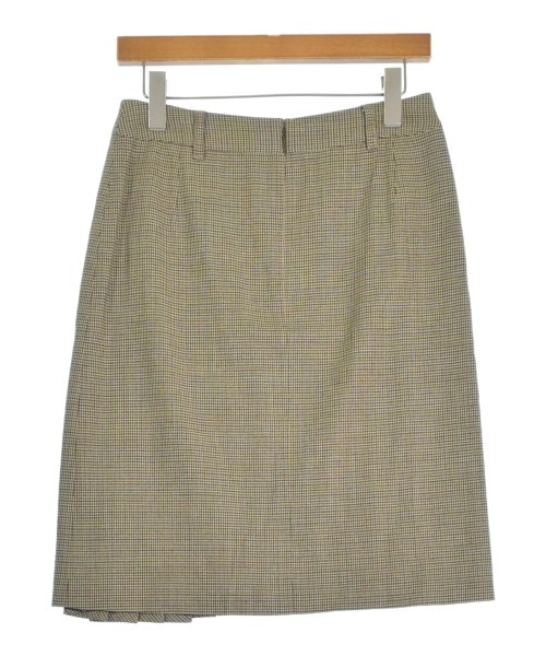 DOLCE&GABBANA（ドルチェアンドガッバーナ）ひざ丈スカート ベージュ サイズ:40(M位) レディース/2200650958036