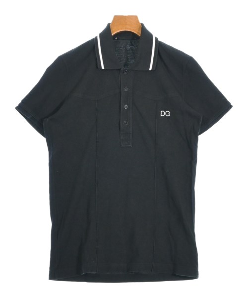 DOLCE&GABBANA(ドルチェアンドガッバーナ)ポロシャツ 黒 サイズ:-(M位)/2200649799046