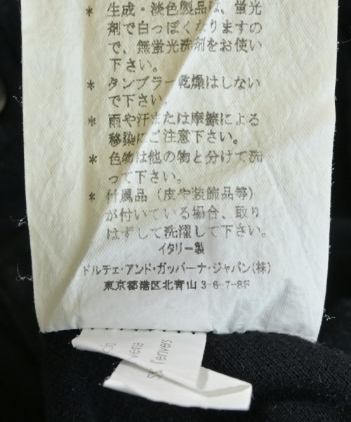 DOLCE&GABBANA（ドルチェアンドガッバーナ）ポロシャツ 黒 サイズ:-(M位) メンズ/2200649799046