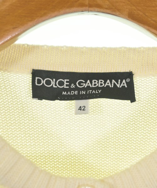 DOLCE&GABBANA（ドルチェアンドガッバーナ）カーディガン 白 サイズ:42(M位) レディース/2200652223071