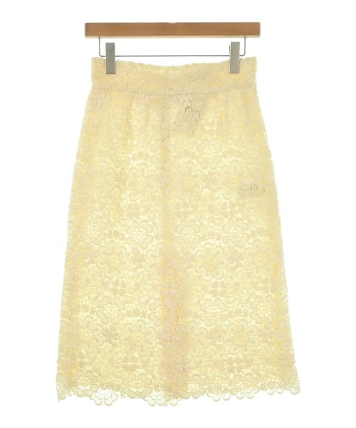 DOLCE&GABBANA(ドルチェアンドガッバーナ)ロング・マキシ丈スカート 白 サイズ:40(M位)/2200652223088