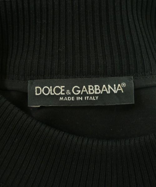 DOLCE&GABBANA（ドルチェアンドガッバーナ）Tシャツ・カットソー 黒 サイズ:38(S位) レディース/2200657078171