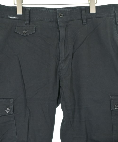 DOLCE&GABBANA（ドルチェアンドガッバーナ）カーゴパンツ 黒 サイズ:52(XXL位) メンズ/2200657415013