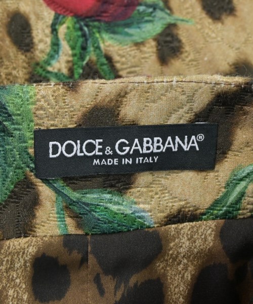 DOLCE&GABBANA（ドルチェアンドガッバーナ）ミニスカート ベージュ サイズ:38(S位) レディース/2200657894108