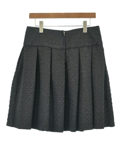 DOLCE&GABBANA（ドルチェアンドガッバーナ）ひざ丈スカート 黒 サイズ:44(L位) レディース/2200655427131