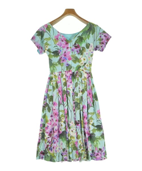 DOLCE&GABBANA（ドルチェアンドガッバーナ）ワンピース 青 サイズ:36(XS位) レディース/2200655567059