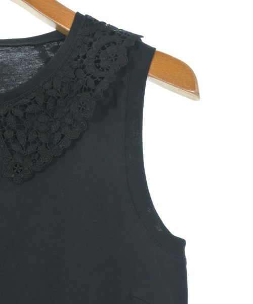 DOLCE&GABBANA（ドルチェアンドガッバーナ）ノースリーブ 黒 サイズ:36(XS位) レディース/2200655567516