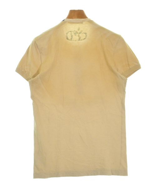 DOLCE&GABBANA（ドルチェアンドガッバーナ）Tシャツ・カットソー ベージュ サイズ:46(M位) メンズ/2200653093109