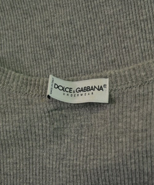 DOLCE&GABBANA（ドルチェアンドガッバーナ）Tシャツ・カットソー グレー サイズ:S メンズ/2200653093130
