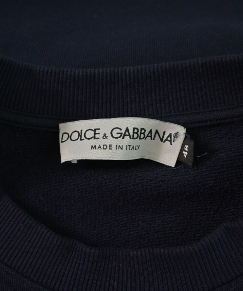 DOLCE&GABBANA（ドルチェアンドガッバーナ）スウェット 紺 サイズ:48(L位) メンズ/2200655098034