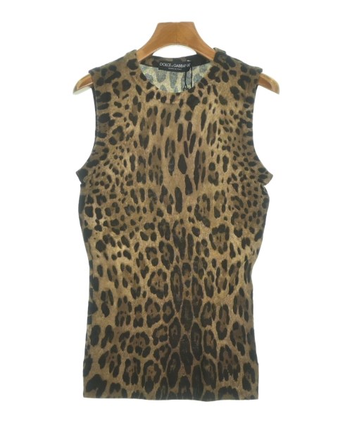 DOLCE&GABBANA(ドルチェアンドガッバーナ)ベスト/ノースリーブ 茶 サイズ:-(XS位)/2200653887753
