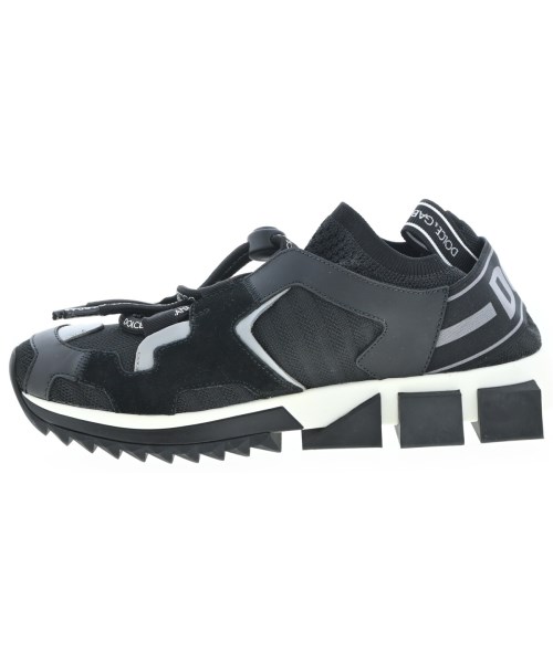 DOLCE&GABBANA（ドルチェアンドガッバーナ）スニーカー 黒 サイズ:EU37(23.5cm位) レディース/2200660446110