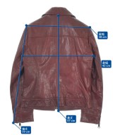 DOLCE&GABBANA（ドルチェアンドガッバーナ）ライダース 赤 サイズ:40(M位) レディース/2200661510261