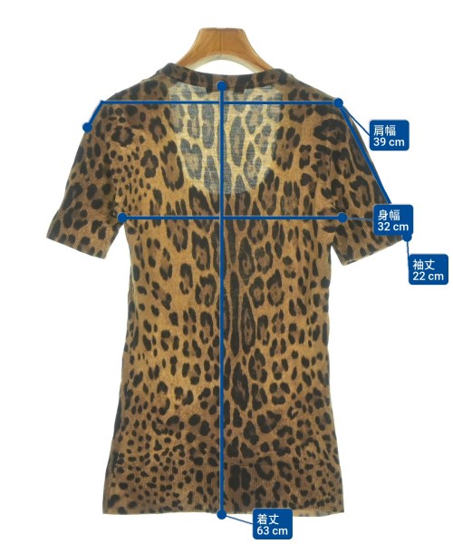 DOLCE&GABBANA（ドルチェアンドガッバーナ）ニット・セーター 茶 サイズ:40(M位) レディース/2200661510292