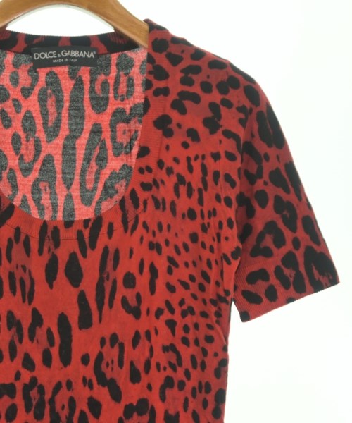 DOLCE&GABBANA（ドルチェアンドガッバーナ）ニット・セーター 赤 サイズ:40(M位) レディース/2200661510308
