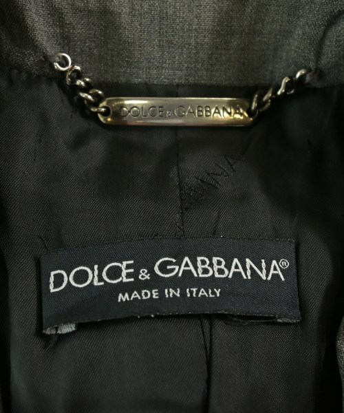 DOLCE&GABBANA（ドルチェアンドガッバーナ）カジュアルジャケット グレー サイズ:38(S位) レディース/2200661778111