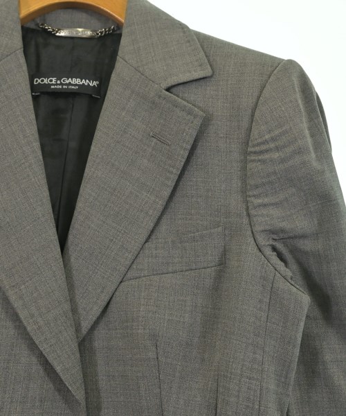 DOLCE&GABBANA（ドルチェアンドガッバーナ）カジュアルジャケット グレー サイズ:38(S位) レディース/2200661778111