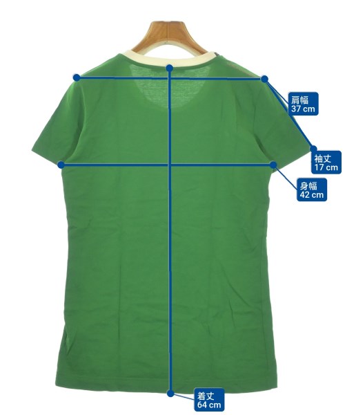 DOLCE&GABBANA（ドルチェアンドガッバーナ）Tシャツ・カットソー 緑 サイズ:40(M位) レディース/2200661818046