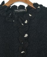 DOLCE&GABBANA（ドルチェアンドガッバーナ）ノーカラージャケット 黒 サイズ:52(XXL位) レディース/2200661882023