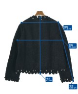 DOLCE&GABBANA（ドルチェアンドガッバーナ）ノーカラージャケット 黒 サイズ:52(XXL位) レディース/2200661882023