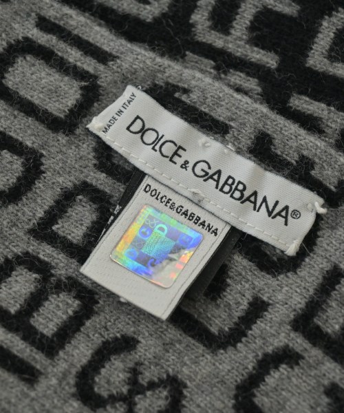 DOLCE&GABBANA（ドルチェアンドガッバーナ）マフラー 黒 サイズ:- レディース/2200662144076