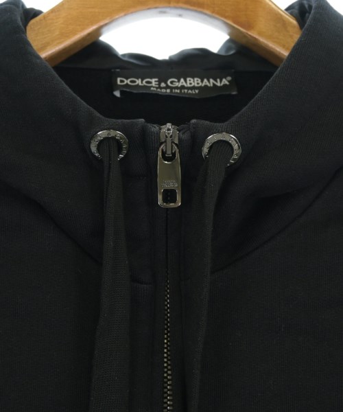 DOLCE&GABBANA（ドルチェアンドガッバーナ）パーカー 黒 サイズ:46(M位) メンズ/2200710650023