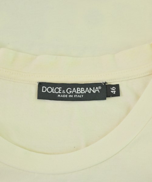 DOLCE&GABBANA（ドルチェアンドガッバーナ）Tシャツ・カットソー 白 サイズ:46(M位) メンズ/2200710826145