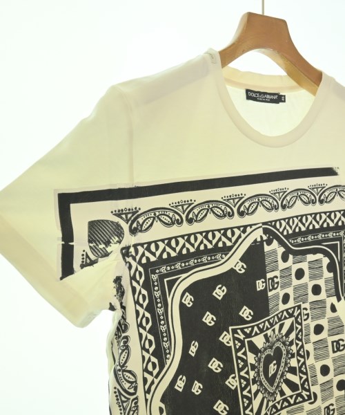 DOLCE&GABBANA（ドルチェアンドガッバーナ）Tシャツ・カットソー 白 サイズ:46(M位) メンズ/2200710826145