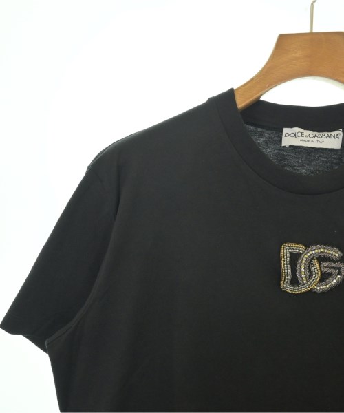 DOLCE&GABBANA（ドルチェアンドガッバーナ）Tシャツ・カットソー 黒 サイズ:50(XL位) メンズ/2200710826152