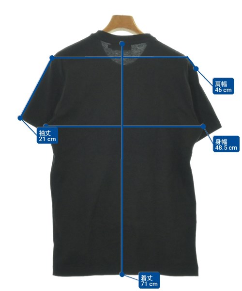 DOLCE&GABBANA（ドルチェアンドガッバーナ）Tシャツ・カットソー 黒 サイズ:50(XL位) メンズ/2200710826152