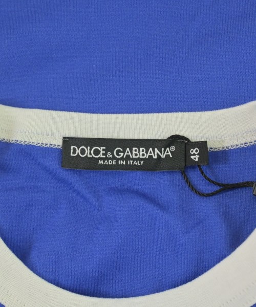 DOLCE&GABBANA（ドルチェアンドガッバーナ）Tシャツ・カットソー 青 サイズ:48(L位) メンズ/2200710826183