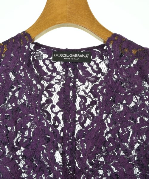 DOLCE&GABBANA（ドルチェアンドガッバーナ）ブラウス 紫 サイズ:36(XS位) レディース/2200711168039