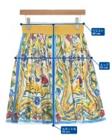 DOLCE&GABBANA（ドルチェアンドガッバーナ）ひざ丈スカート 白 サイズ:38(S位) レディース/2200709681021
