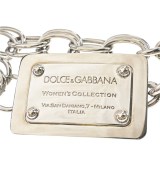 DOLCE&GABBANA（ドルチェアンドガッバーナ）ベルト シルバー サイズ:- レディース/2200711589063