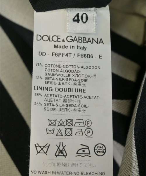 DOLCE&GABBANA（ドルチェアンドガッバーナ）ワンピース 黒 サイズ:40(M位) レディース/2200709283034