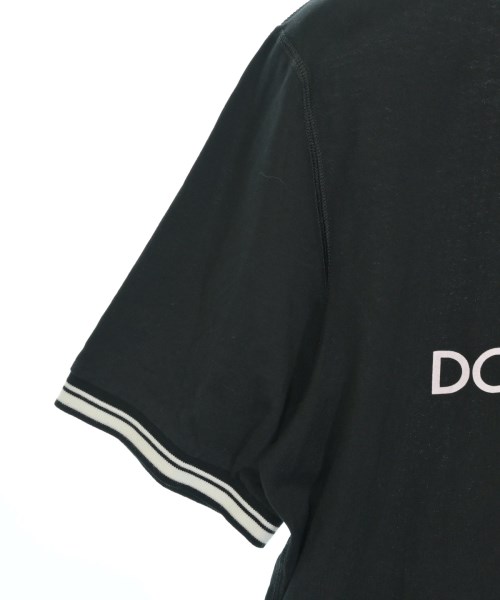 DOLCE&GABBANA（ドルチェアンドガッバーナ）Tシャツ・カットソー 黒 サイズ:48(L位) メンズ/2200709491026